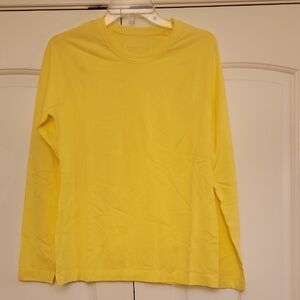 Figs Vibrant Yellow Seamless Top